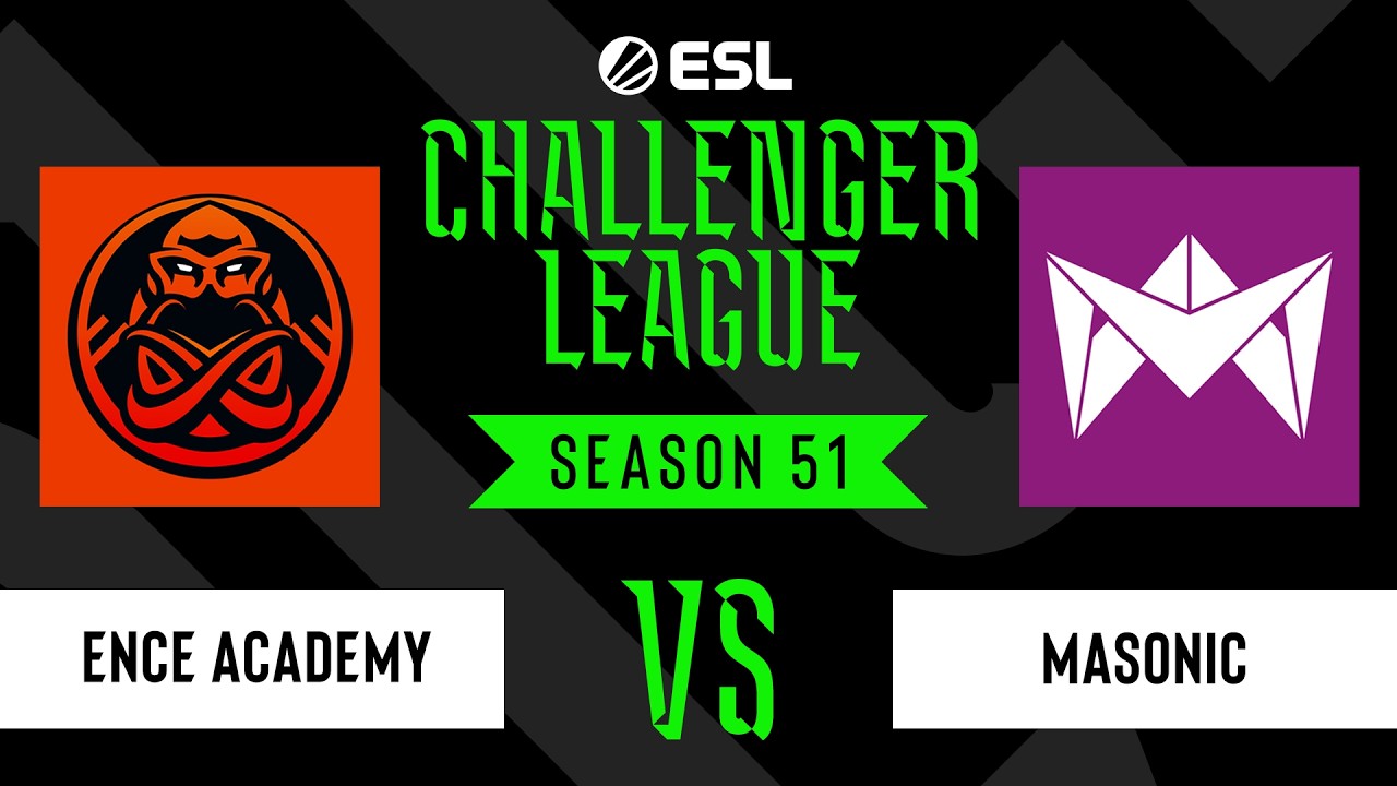 ENCE Academy vs. MASONIC - ESL Challenger League - Season 51 - EU