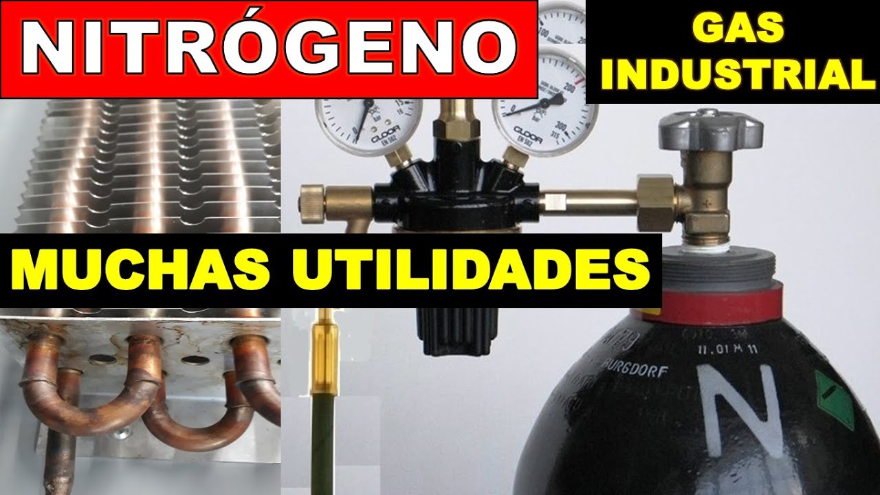 NITR&Oacute;GENO GAS. &iquest;Para qu&eacute; lo usa un frigor&iacute;sta?