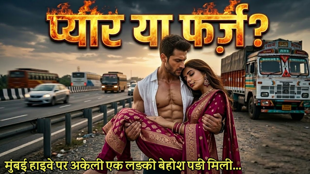 मुंबई हाइवे पर एक 30 साल की लड़की सड़क किनारे बेहोश मिली फिर जो ट्रक ड्राइवर ने किया वो इंसानियत....