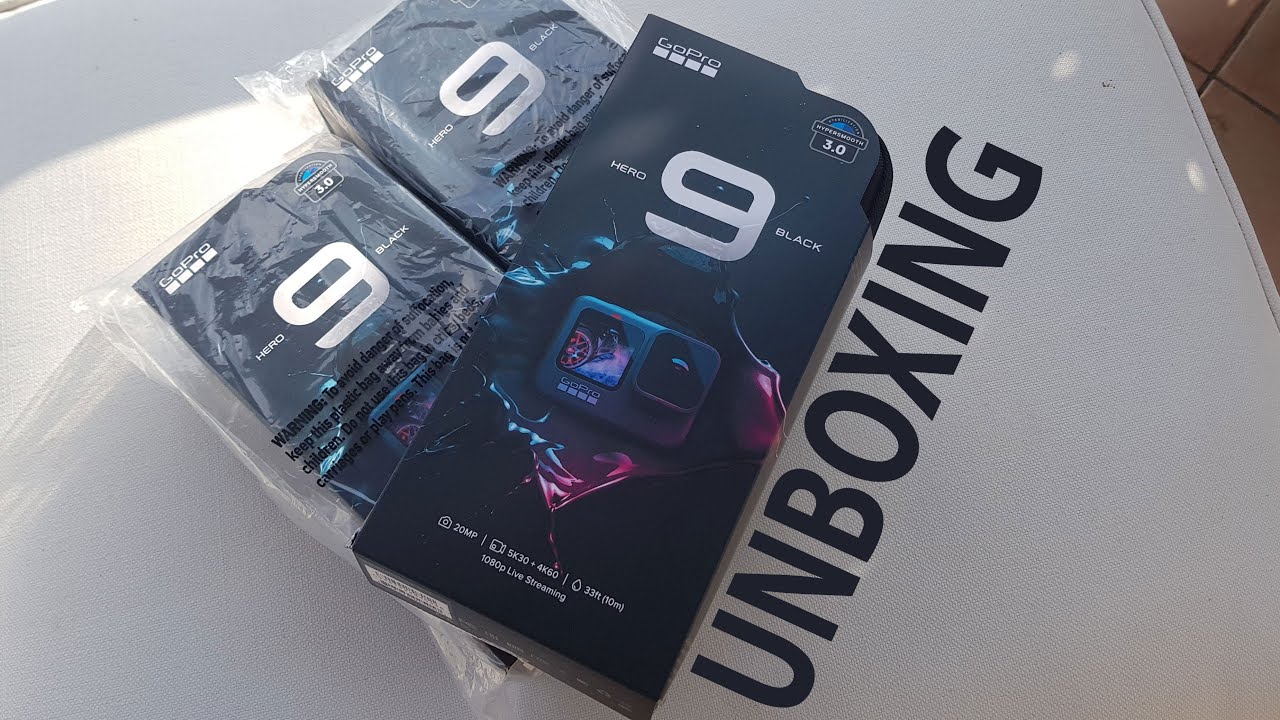 GOPRO 9 MEGA UNBOXING COMPLETO in VACANZA
