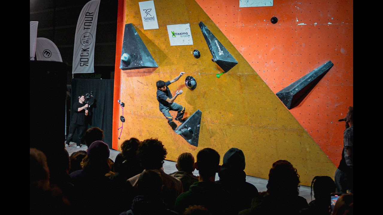 Finales Hommes du Rock Tour au Salon de l'Escalade