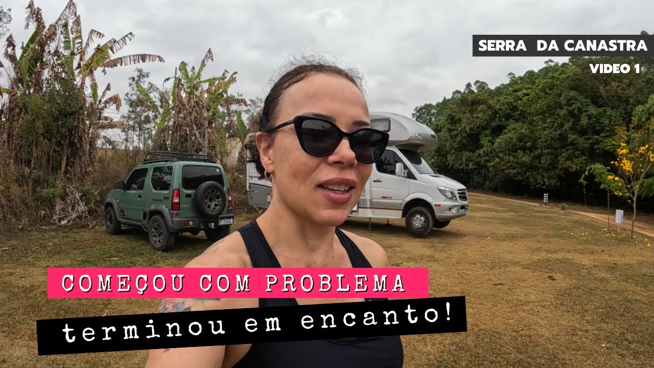 De motorhome e Jimny rumo a Serra da Canastra em Minas Gerais. VÍDEO 1