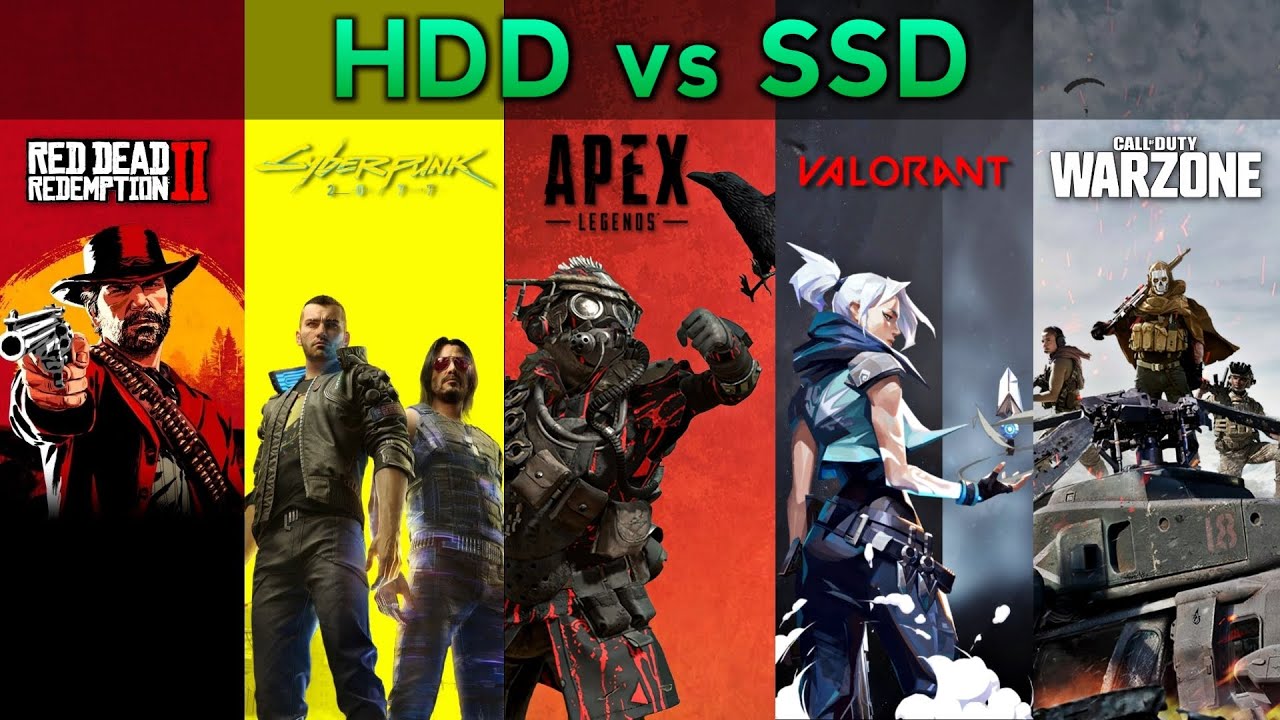 HDD vs SSD - Direct Comparison - Tested In 5 Games | Acer Nitro 5 GTX 1650 | 16GB RAM