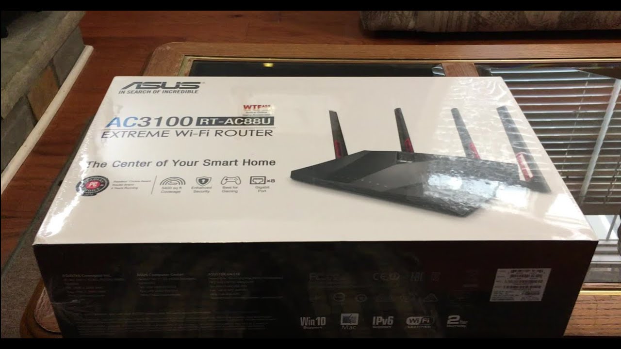 Asus AC3100 RT-AC88U / RT-AC88R Router Unboxing & Setup