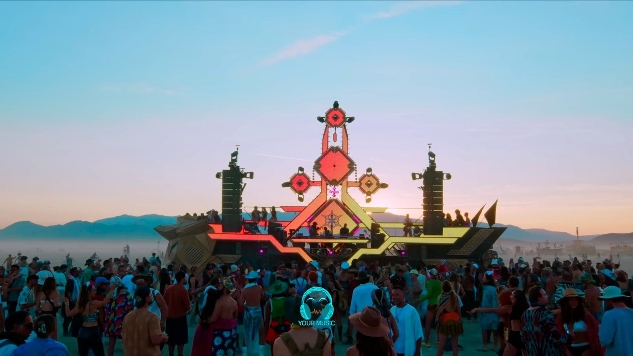 R&Uuml;F&Uuml;S DU SOL - Innerbloom (Polaroit Remix) Live at Burning Man 2025