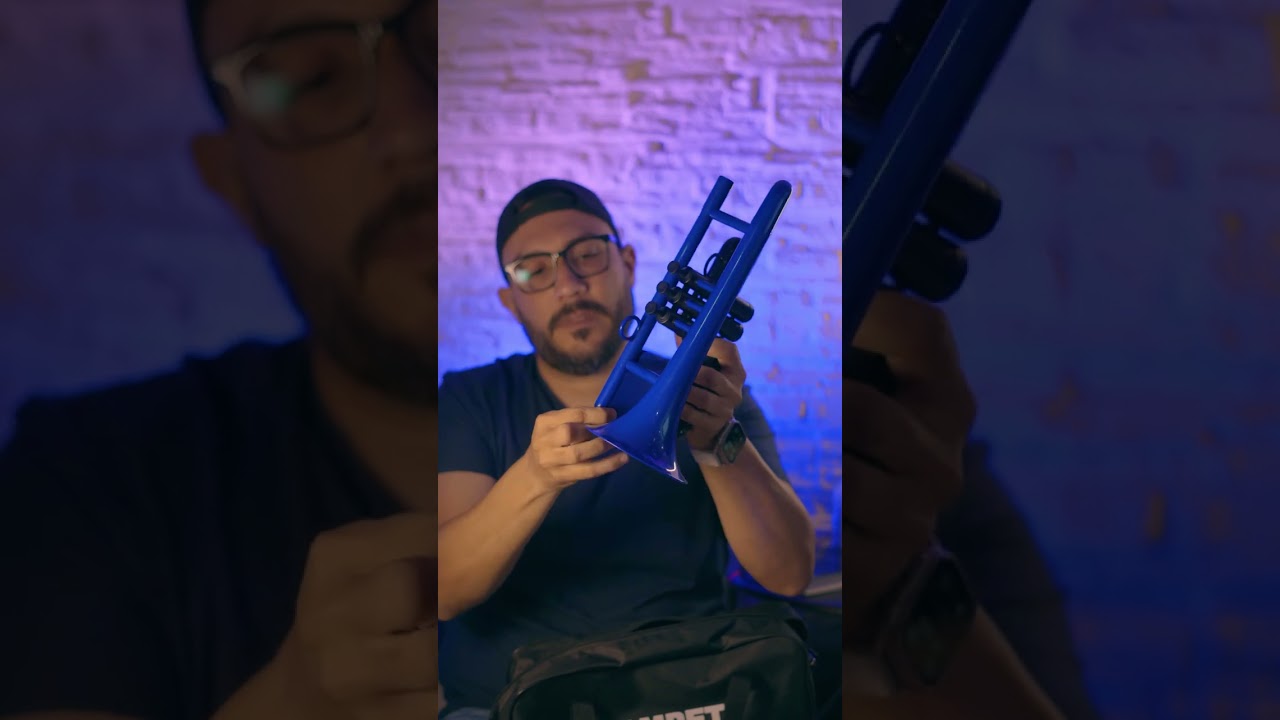 Unboxing de la trompeta plástica de la marca Pampet