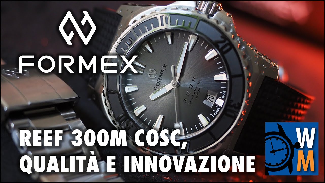 Formex REEF Chronometer 300m, la recensione del diver Swiss Made con certificato COSC