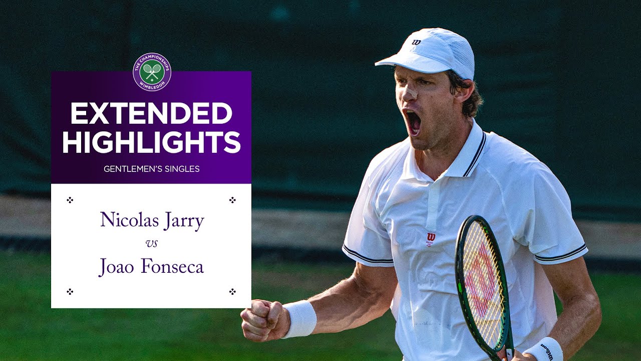 Incredible Fight | Nicolas Jarry vs Joao Fonseca | Extended Highlights | Wimbledon 2025