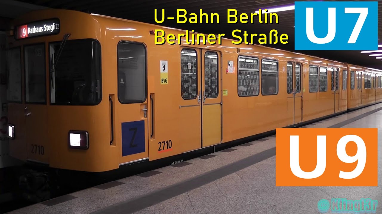 U-Bahn Berlin - der Bahnhof Berliner Straße U7 & U9
