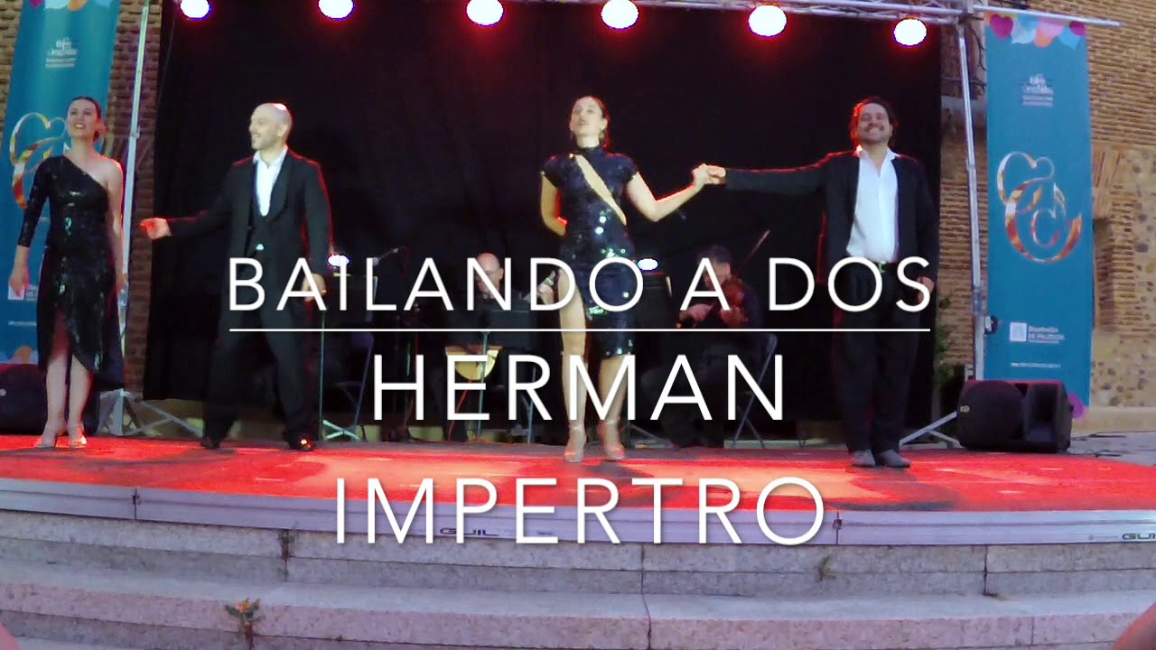 Oblivion de Astor Piazzolla y Bailando a Dos de Herman Impertro   HD 720p
