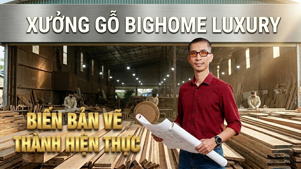 ✨ Bên trong quy trình thiết kế & thi công nội thất biệt thự cao cấp của Bighome | BIGHOME LUXURY