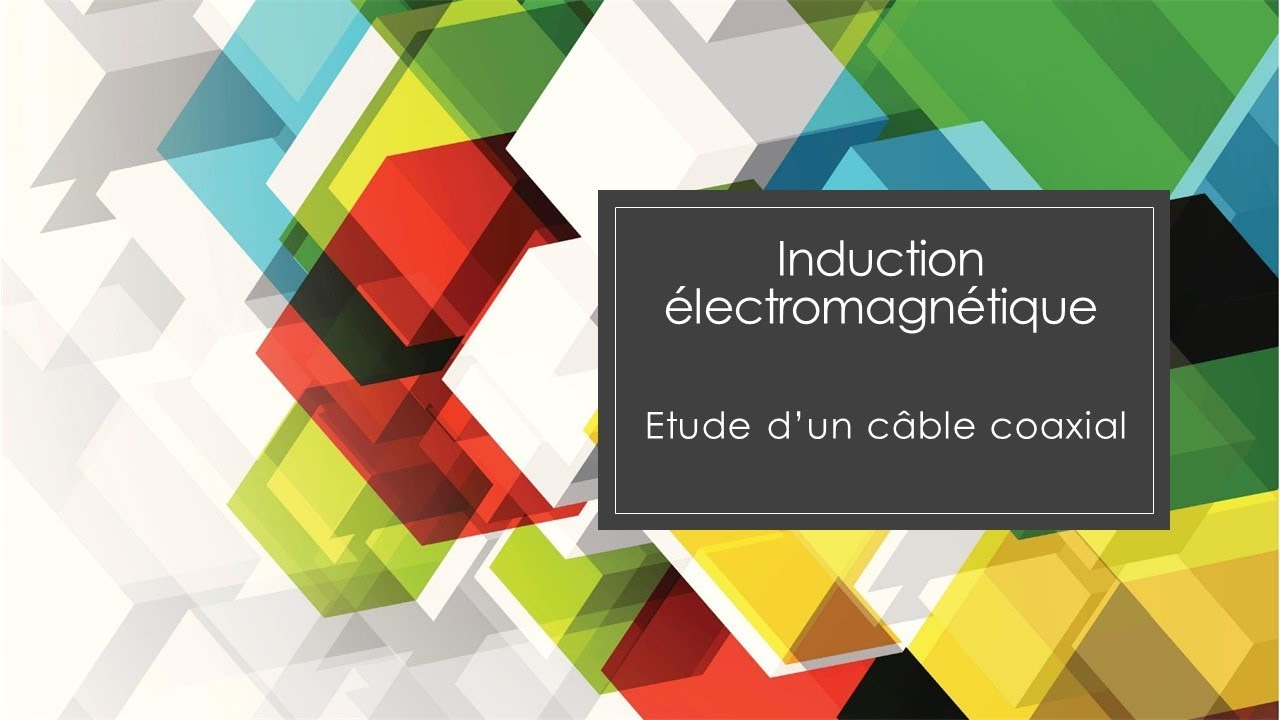 Coefficient d'auto induction d'un câble coaxial (Self-induction coefficient of a coaxial cable)