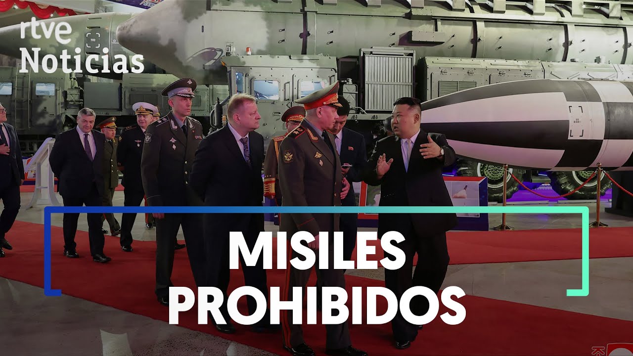COREA DEL NORTE: KIM JONG-UN enseña su ENORME ARSENAL NUCLEAR a RUSIA y CHINA | RTVE
