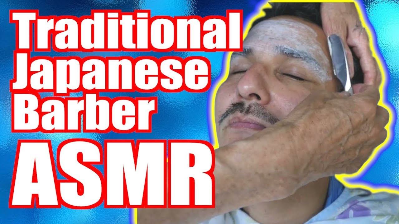[ASMR] Classic Japanese 床屋さん/Barbershop: Cut & Shave [4K]