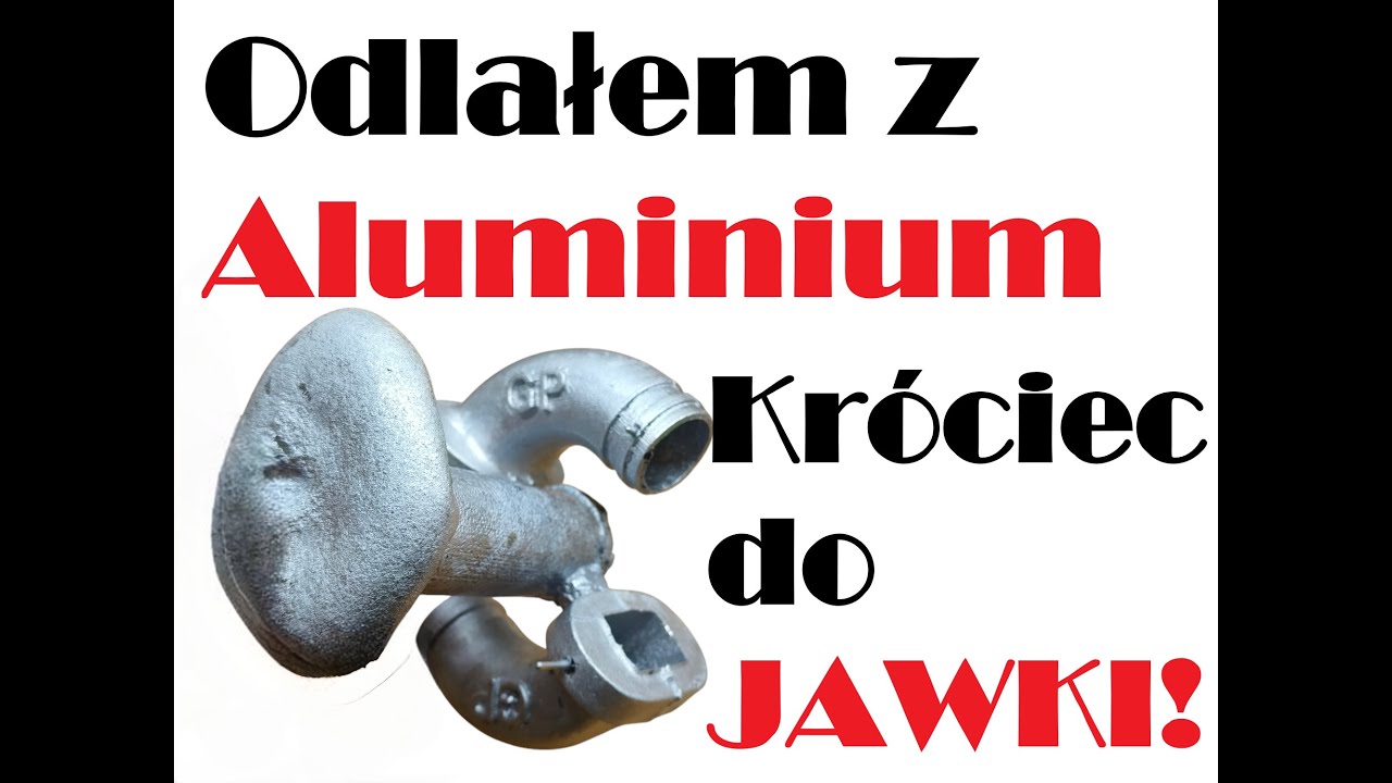 Odlewanie Aluminium DIY jak zrobiłem króciec do JAWKI tuning porting ogar