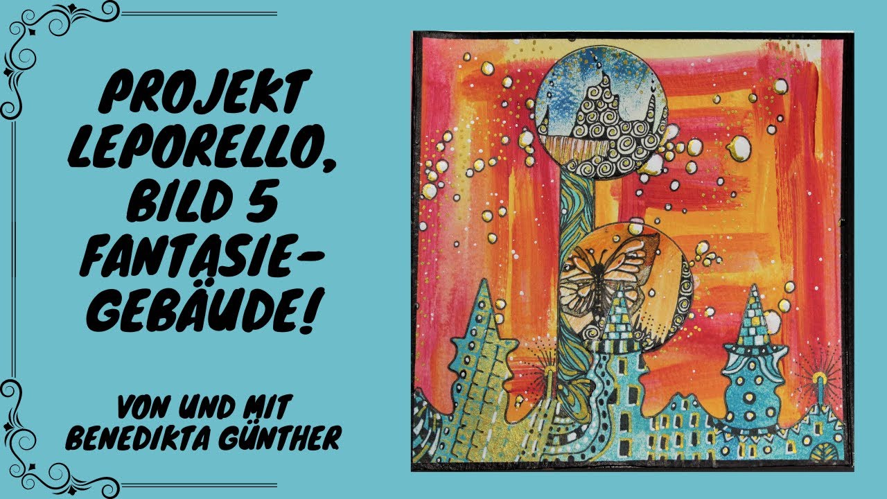 Projekt Leporello, Bild 5 Fantasiegebäude! #collage