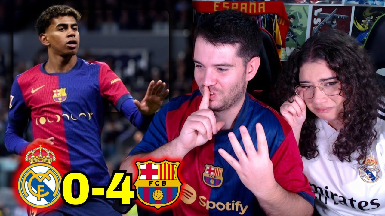 REACCIONES del REAL MADRID 0-4 FC BARCELONA | El Clásico | LALIGA 24/25