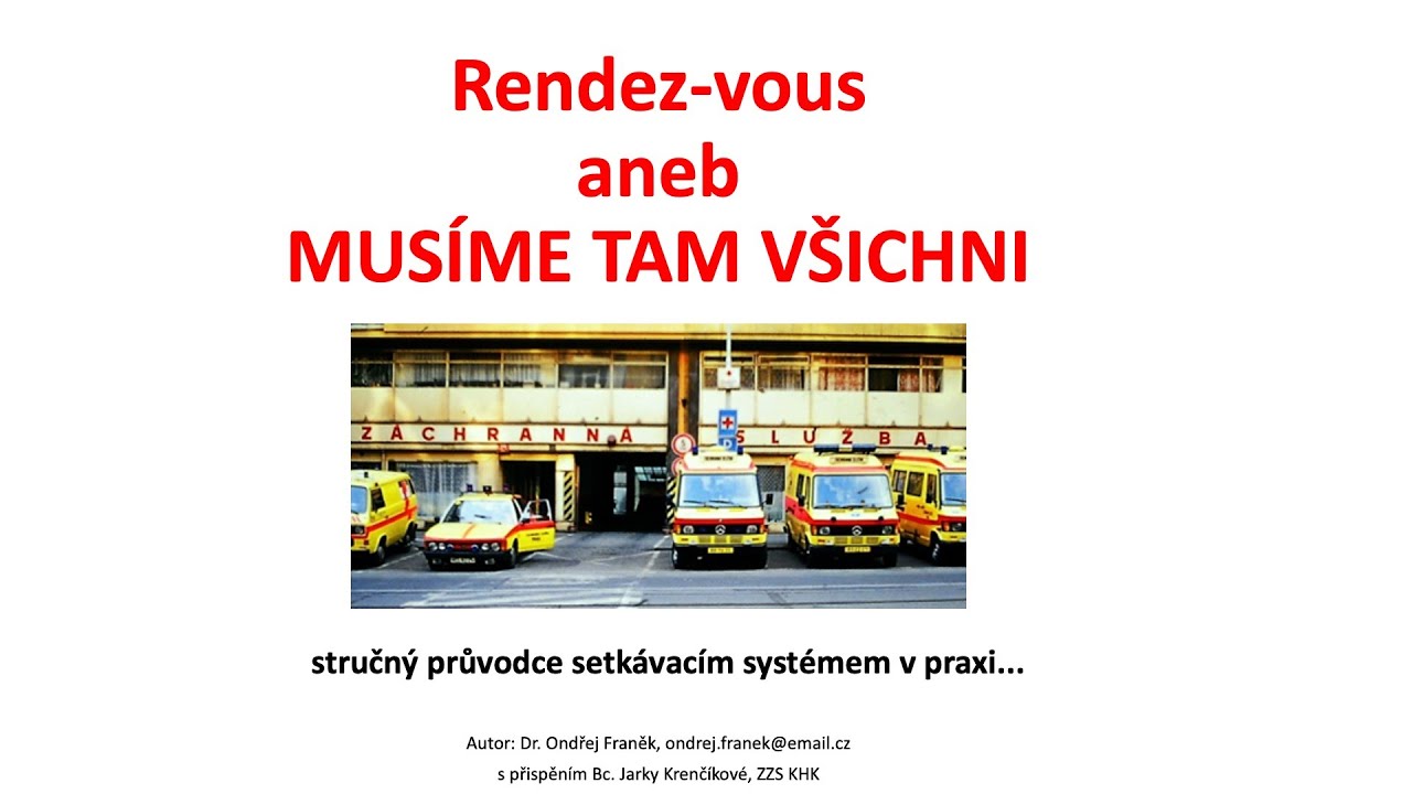 RD 2024 2.blok - Ondřej Franěk  - Rendez-vous aneb musíme tam všichni