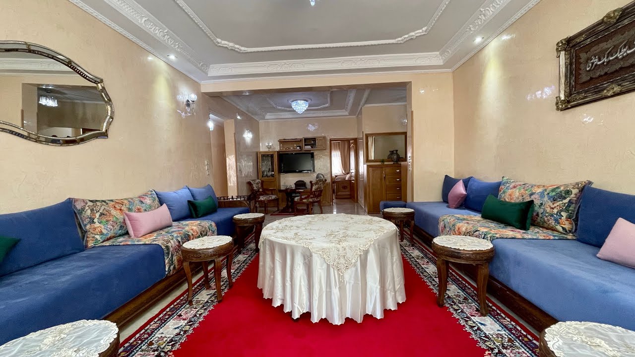 شقة جميلة بالموقع المحبوب حي زازا السعادة بفاس فرصة لعشاق الهدوء Appartement fes saada