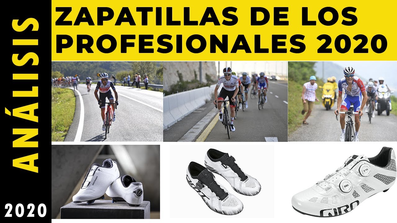 LAS ZAPATILLAS DE CICLISMO DE LOS PROFESIONALES 2020 (Road)