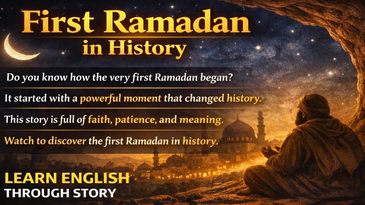 The True Story of Ramadan | Learn English Through Story | Graded Reader English 