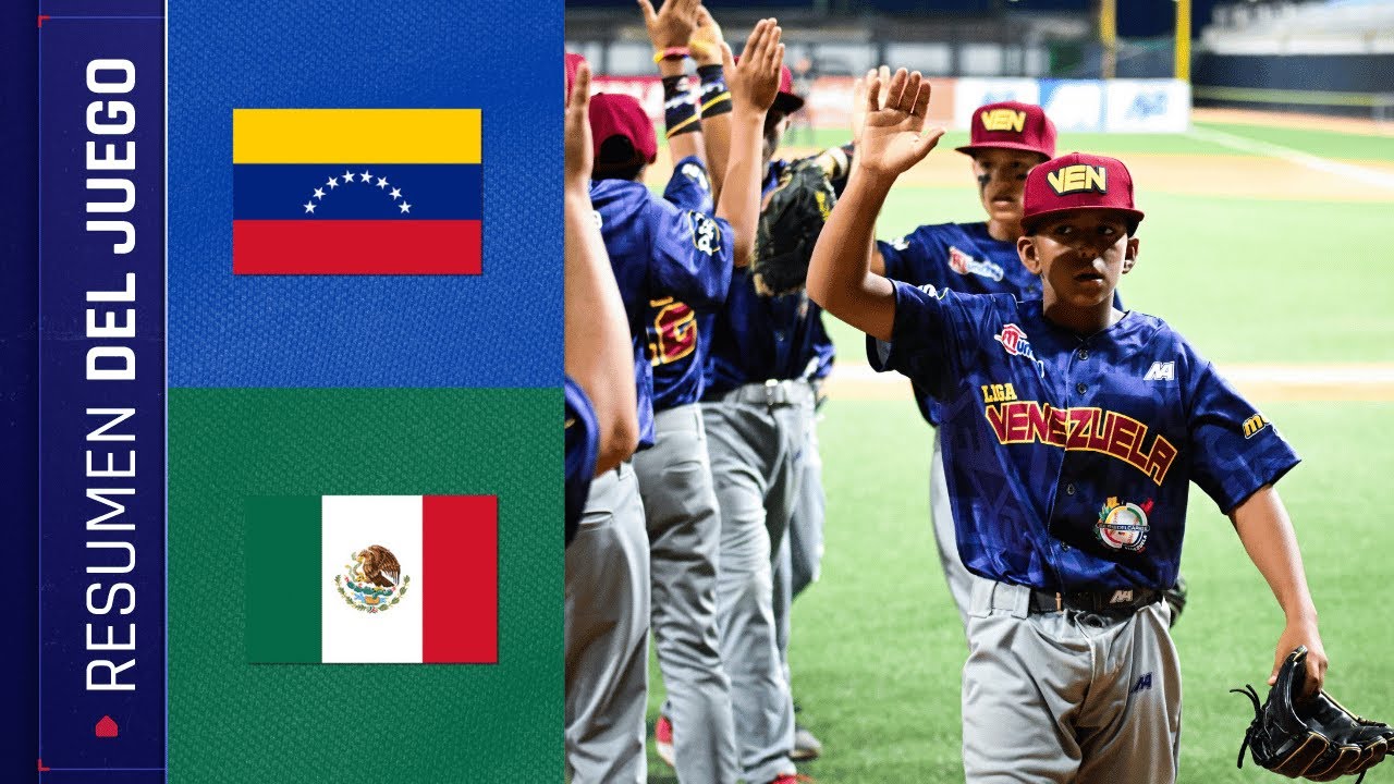 SERIE DEL CARIBE KIDS 2025: VENEZUELA VS M&Eacute;XICO | 7/07/25