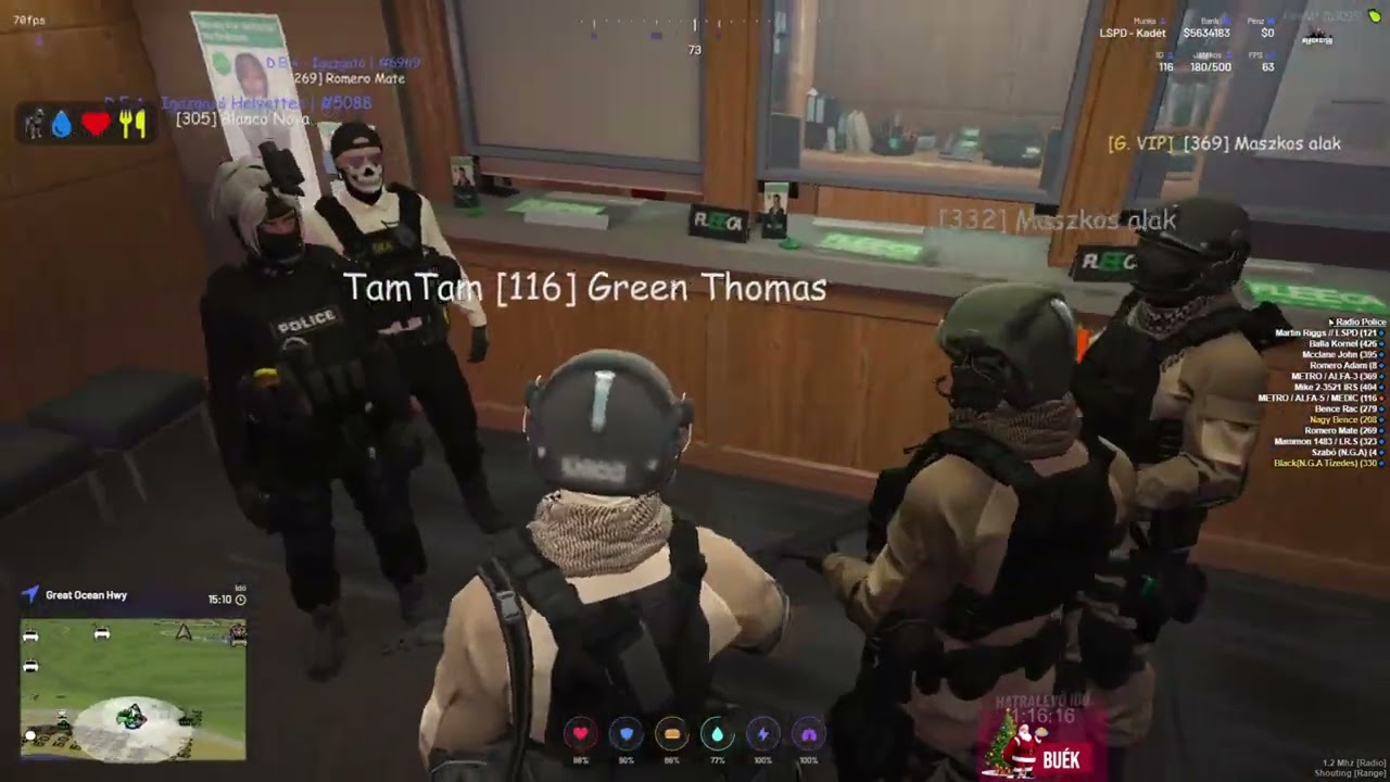 Thomas Green Élete ( Black City RP)