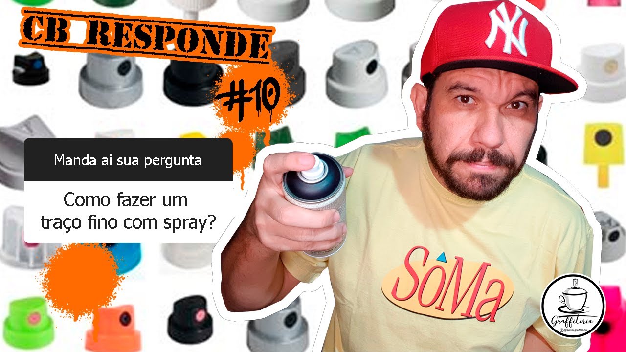 Como fazer o traço fino com spray? CB responde 10