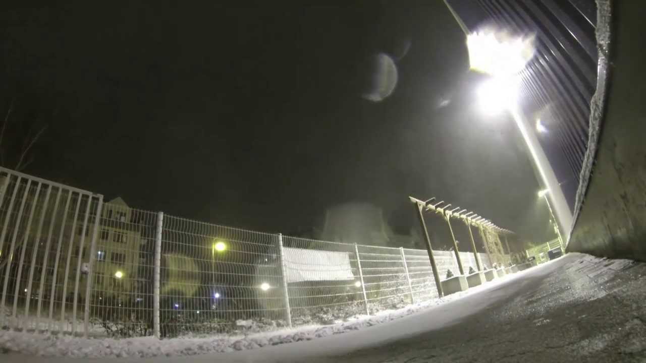 HD TIMELAPS Orkan Ksawery Huragan w Polsce 3