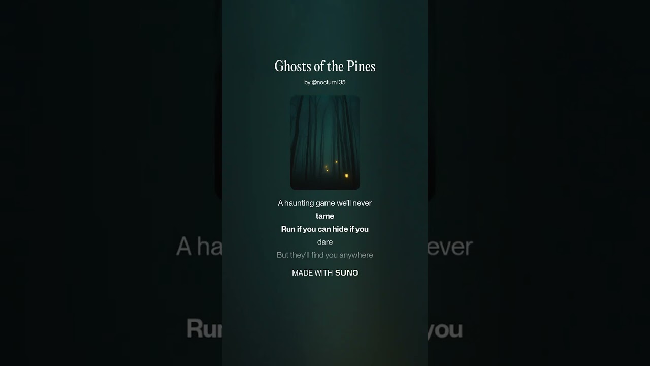 Ghosts of the Pines Alt