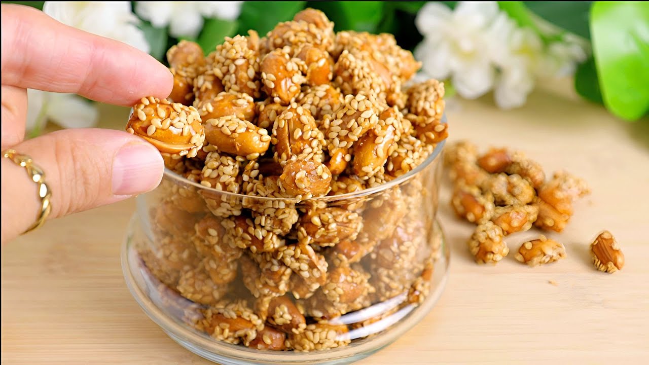 Попробуйте приготовить арахис таким образом! Вы будете удивлены вкусом! Хрустящий и очень вкусный!
