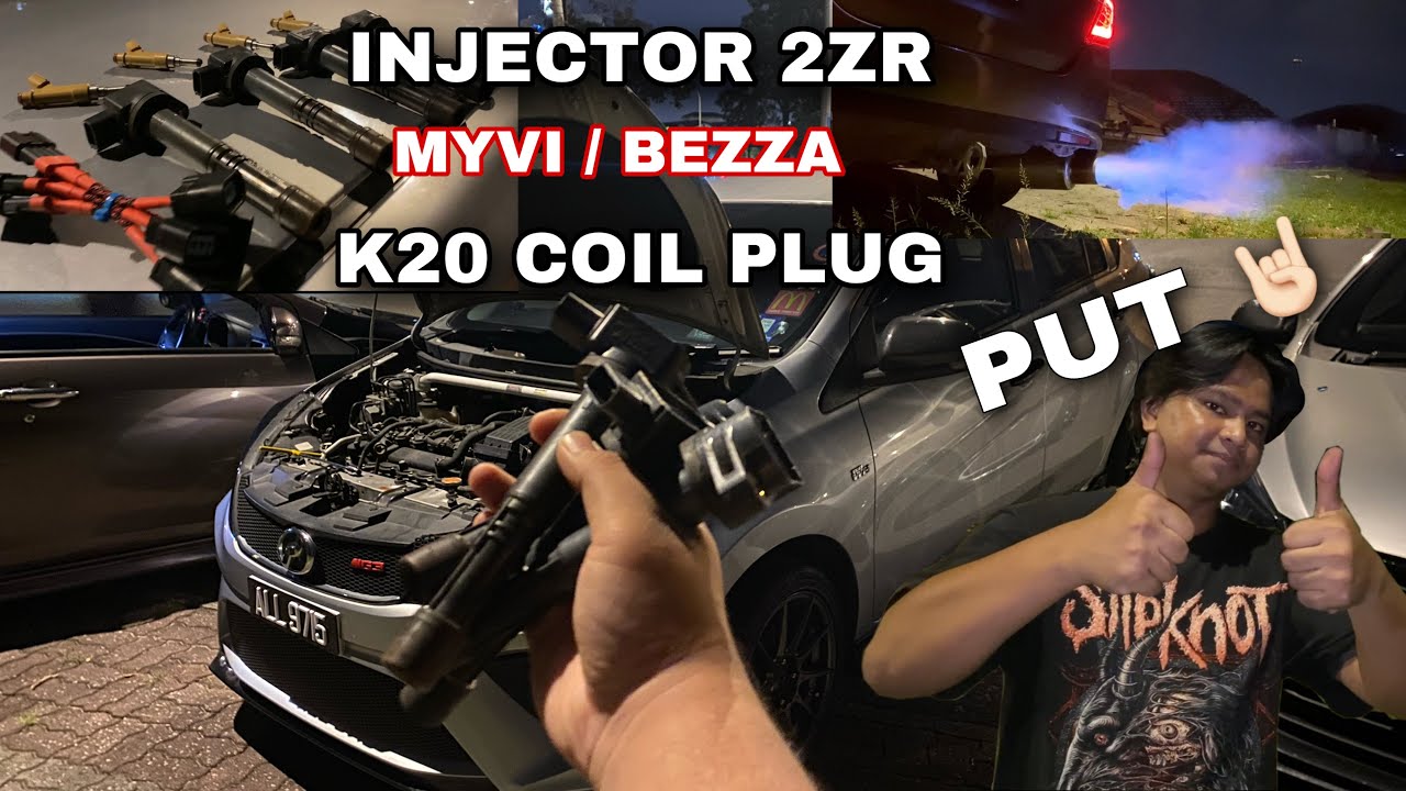 Injector 2ZR + K20 coil dalam Myvi MG3 | MYVI Gen 3 | PART 1 Installation