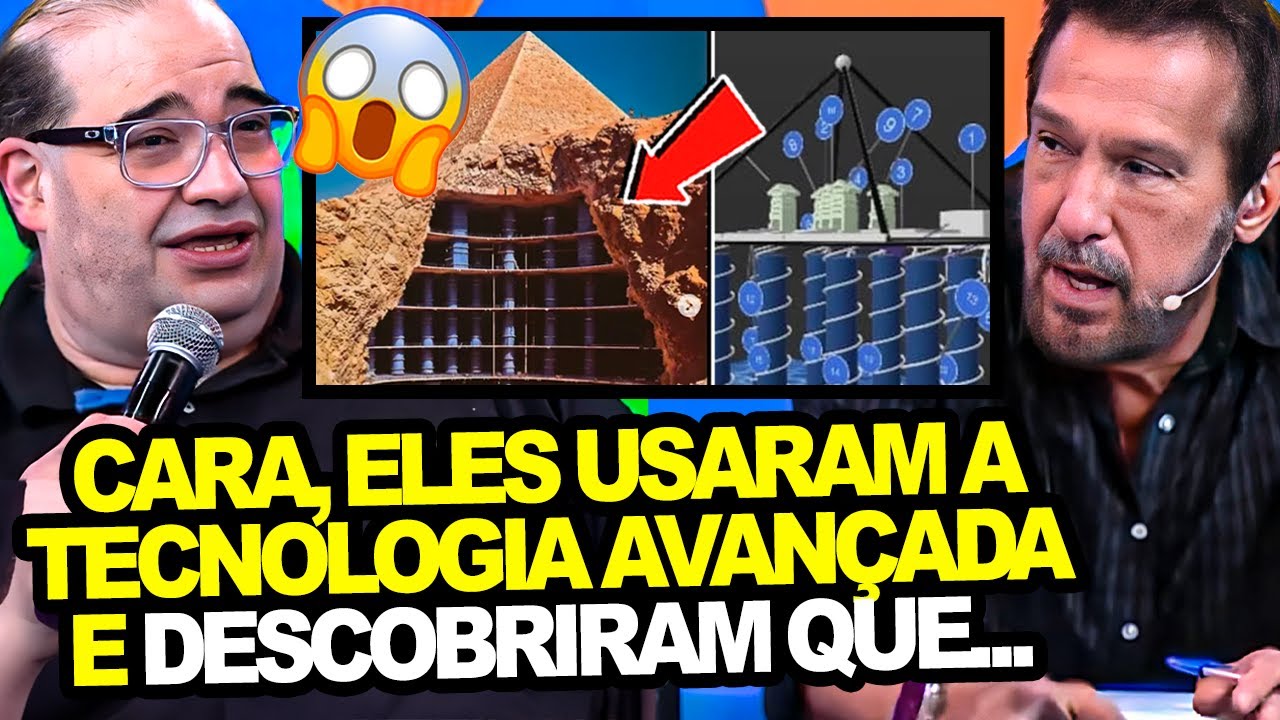 SERGIO SACANI CHOCOU A TODOS AS REVELAR A VERDADE SOBRE A POLÊMICA NAS PIRÂMIDES DO EGITO
