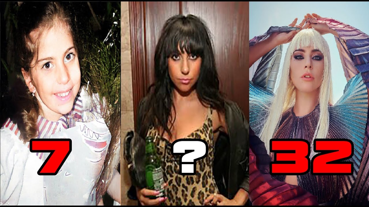 How Lady Gaga changed over the years ? Lady Gaga | Transformation From 1 To 35 Years Old