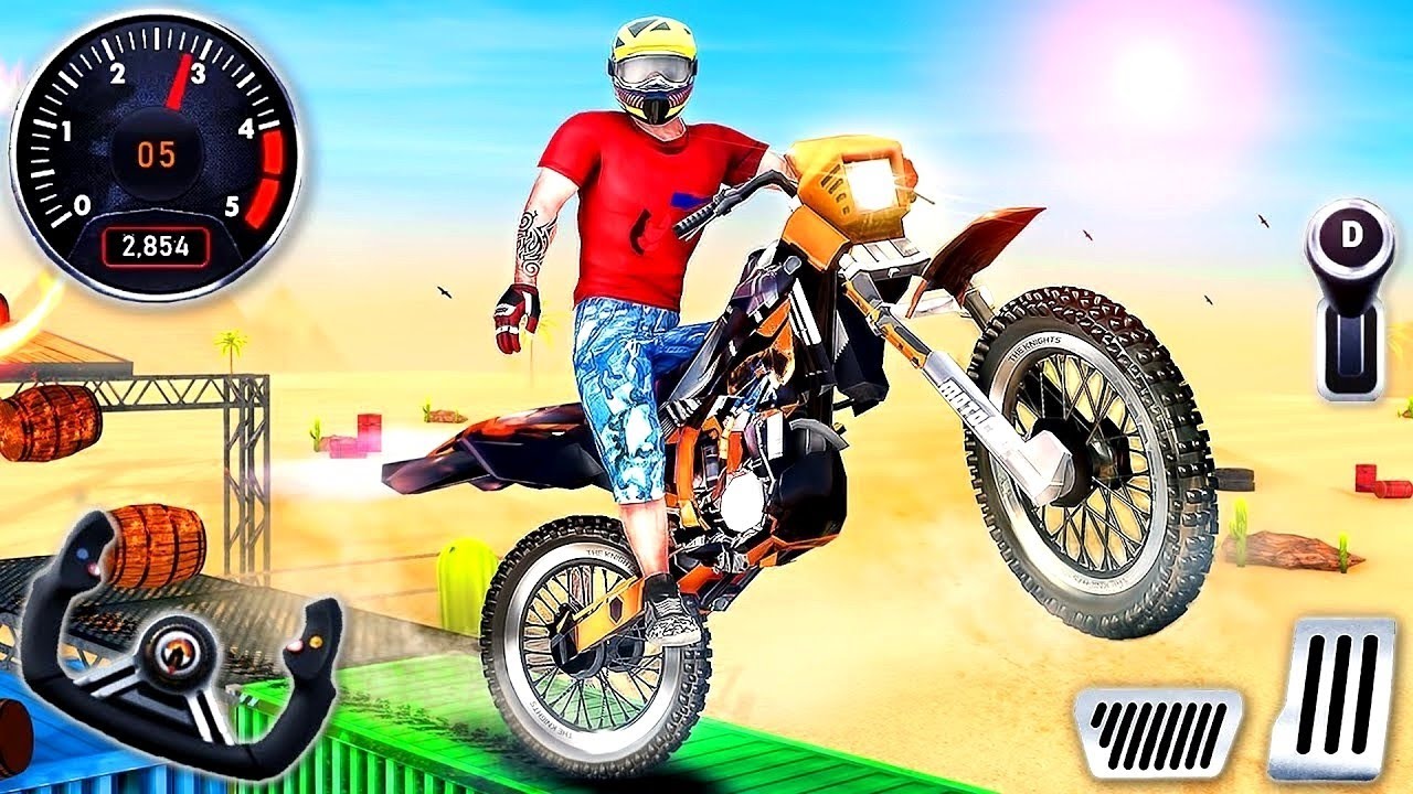 uphill Offroad Motorbike Rider Bike Motor Dirt Racer Motocross Racing - Android Gameplay#5