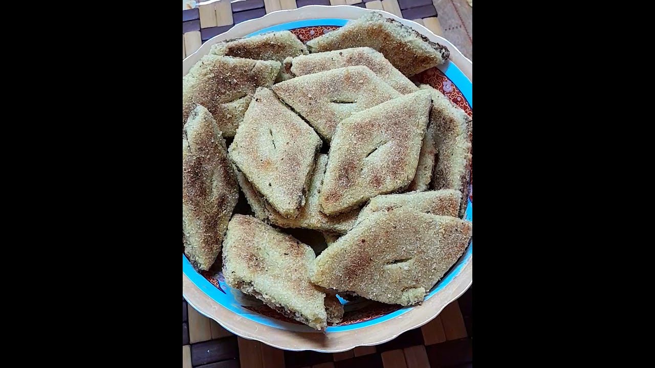Losanges aux Dattes-Bradj ou Mbardja -معينات التمر - براج أو مبارجا