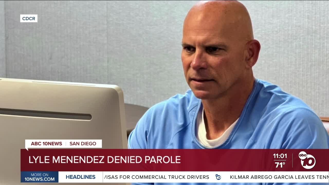 Lyle Menendez denied parole after recounting sexual abuse at emotional hearing