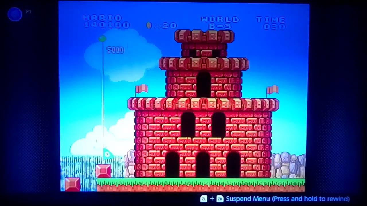 Super Mario All Stars# Super Mario Bros the Lost Level Level A and D Mario Gameplay 