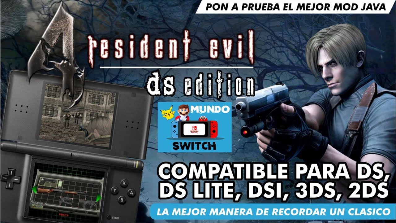 R3S1D3NT 3VIL 4 DEMAKE PARA N1NT3ND0 DS, DSI, 2DS, 3DS, DSI ANDROID ULTIMA VERSI0N JAVA TWILightMenu