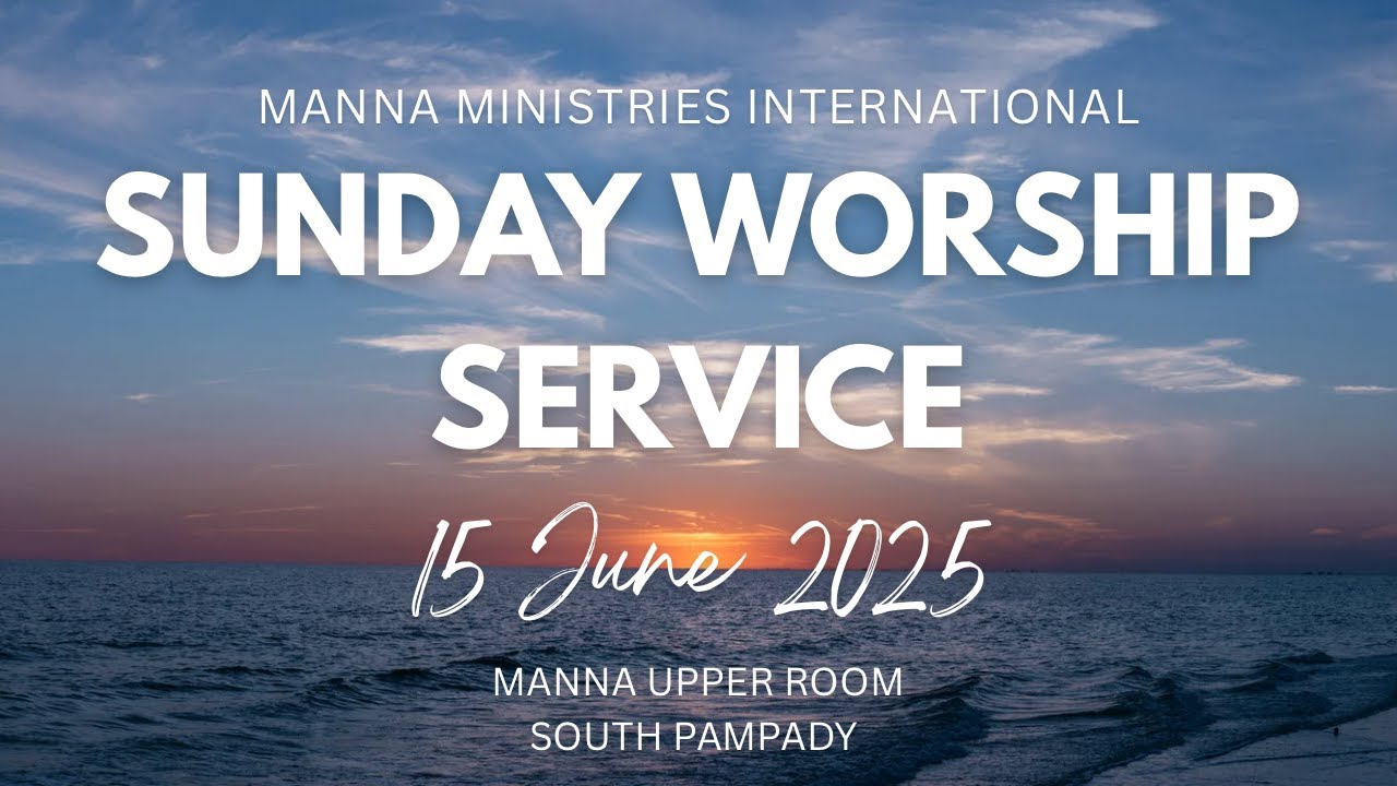 SUNDAY WORSHIP SERVICE | Ministering: Ps. Shaji  | Manna Upperroom |  PART 3  | June 15 2025