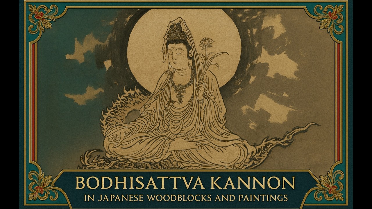 KANNON in Japanese Woodcuts and Paintings