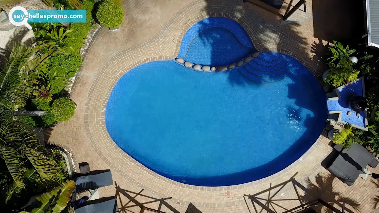 Seychelles #1 ot top hotel on La Digue - Chateau Saint Cloud