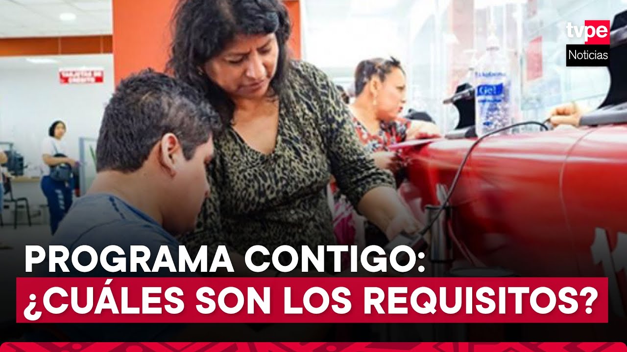 Servicios del programa Contigo, dirigido a personas con discapacidad severa y en pobreza extrema