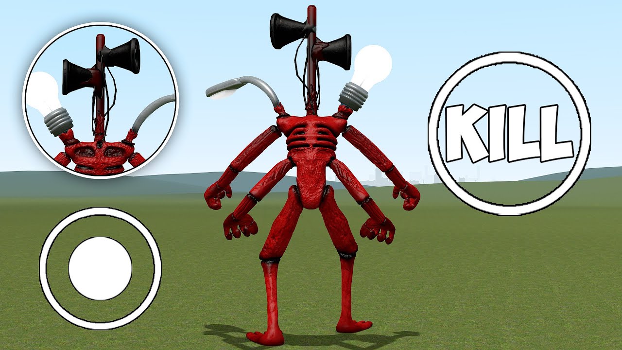 I BECOME A SIREN HEAD BOSS TREVOR HENDERSON in Garry's Mod