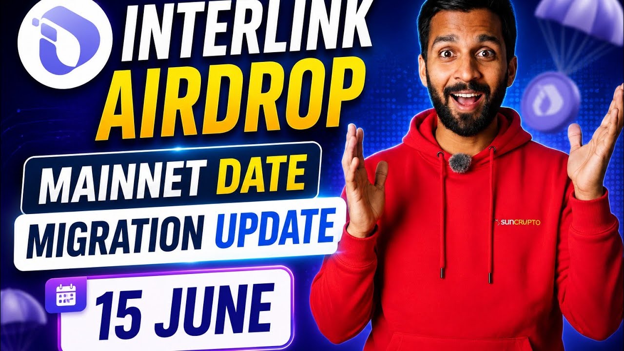 📌INTERLINK AIRDROP●MAINNET+MIGRATION UPDATE🔴15 JUNE || NEW UPDATE🤯$ITLG DISTRIBUTION UPDATE