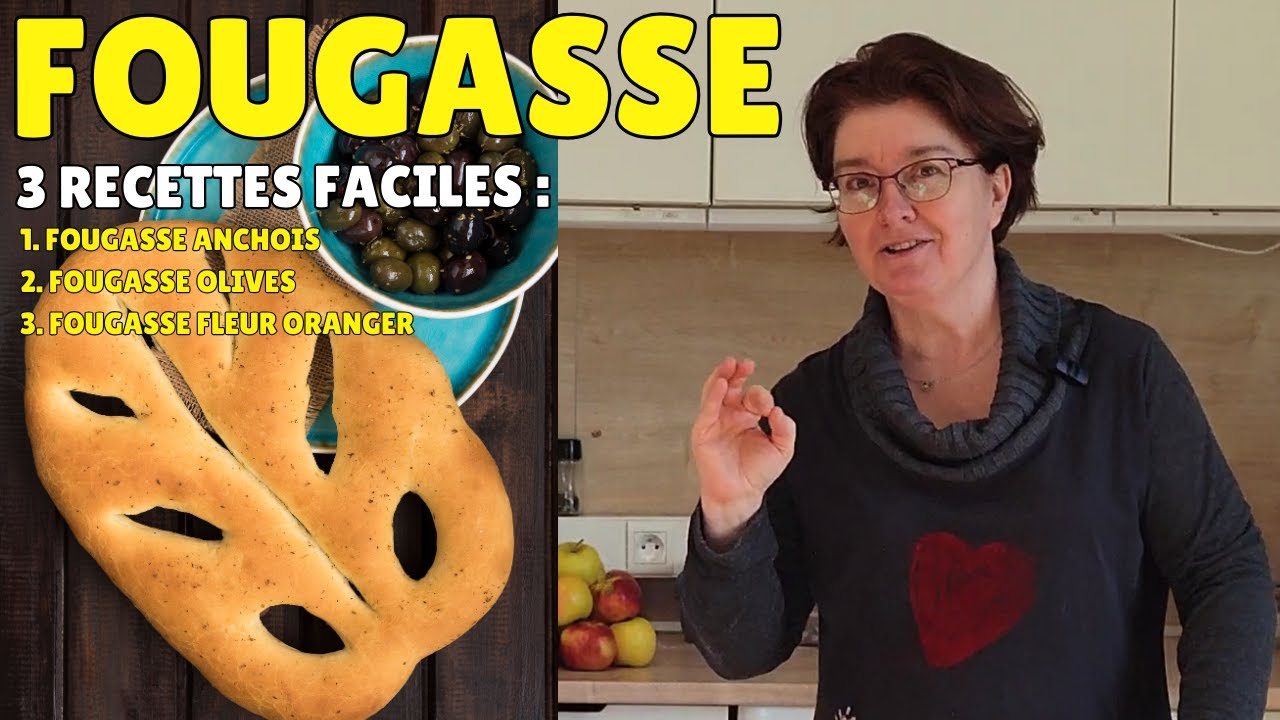 😍 Mes 3 recettes de FOUGASSES préférées : aux anchois, aux olives & à la fleur d’oranger 😋