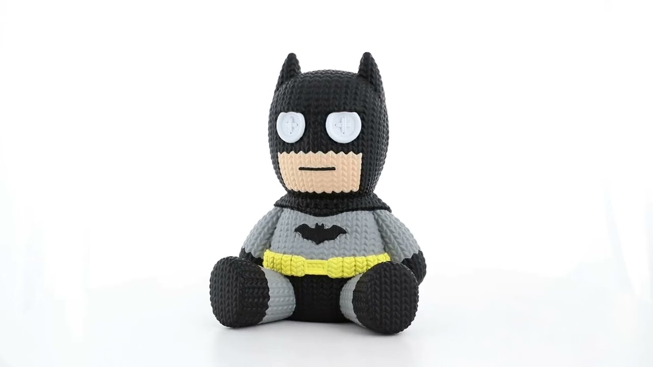Batman Grey Suit Edition Collectible Vinyl Figure from Handmade by Robots