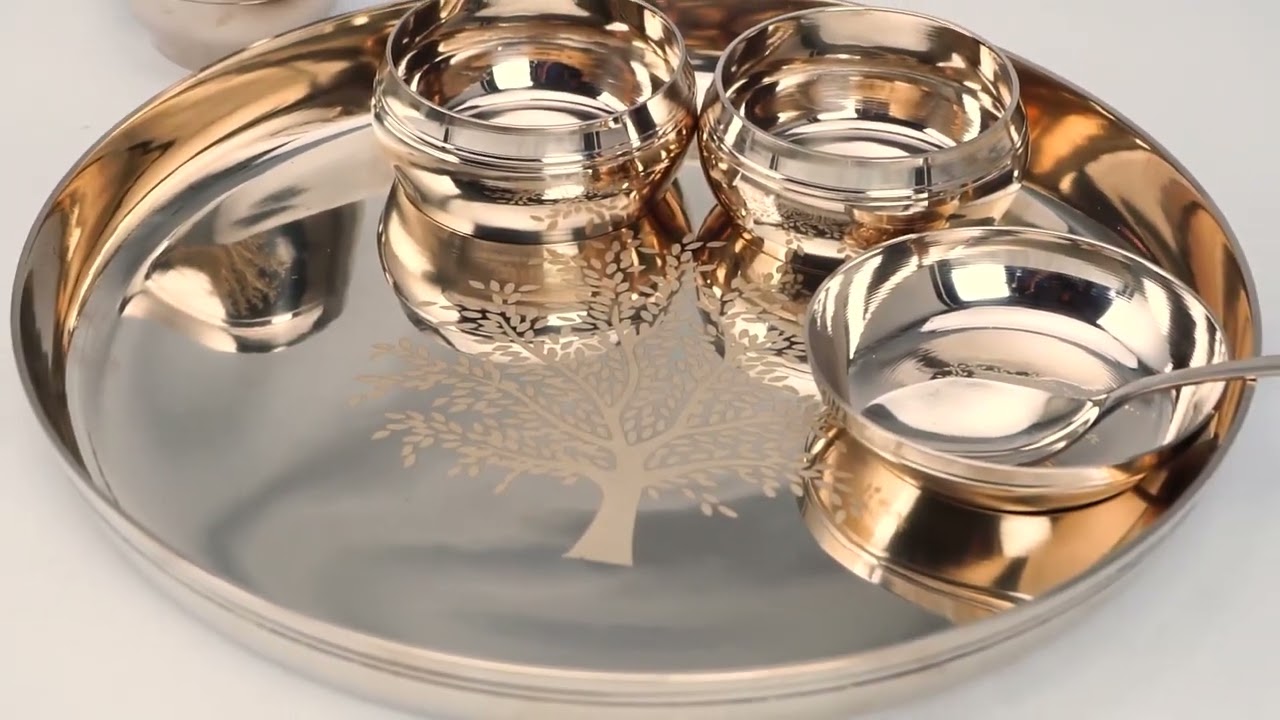 La Coppera Bronze / Kansa Thali Set