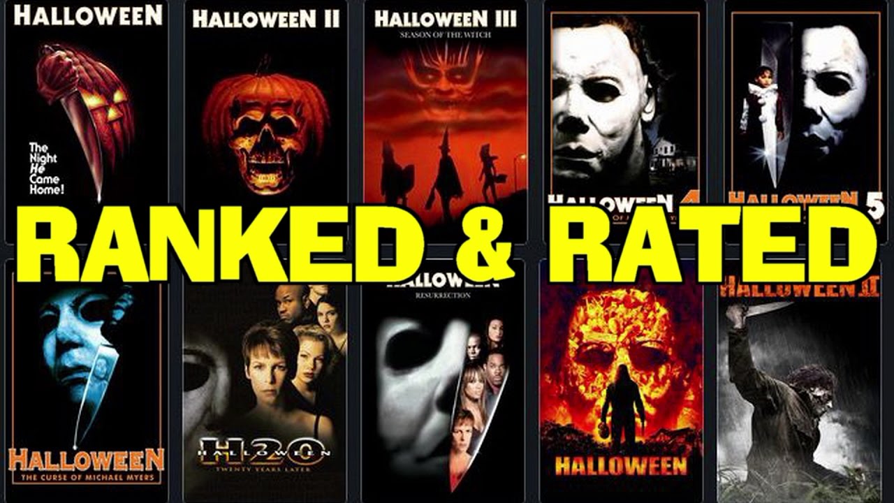 Ranking the HALLOWEEN movie franchise!