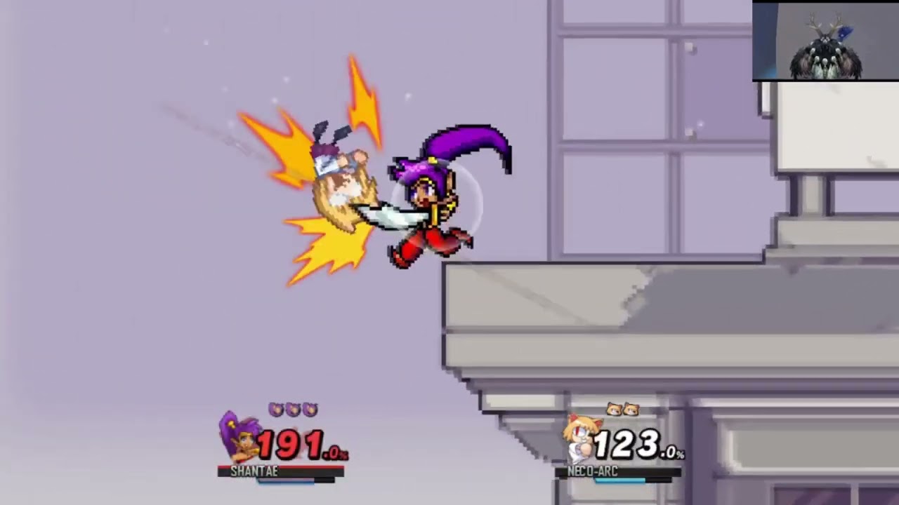 Super Smash Bros Crusade; shantae vs neco arc